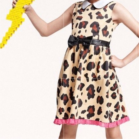 Harajuku Mini Leopard Print Dress NWT Size XL 14/16 Rare - Picture 3 of 11